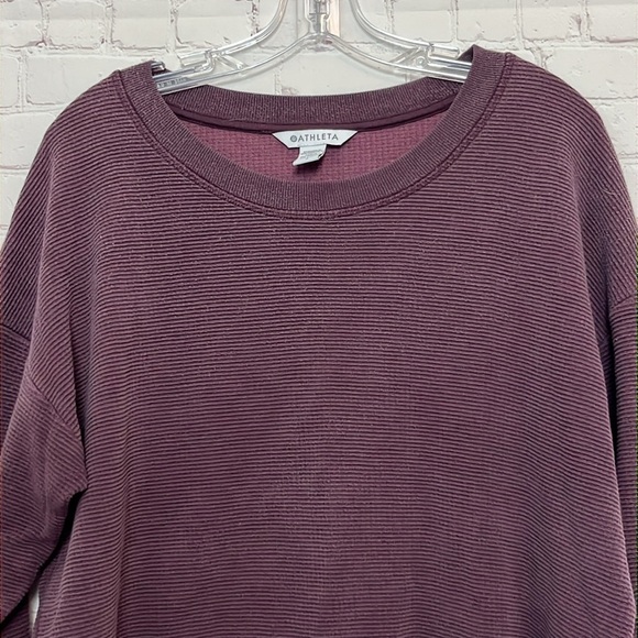 Athleta Coaster Luxe Waffle Sweatshirt - Picture 3 of 11